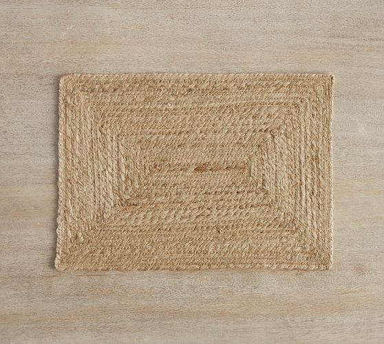 Colton Jute Rectangular Placemats - Set of 4
