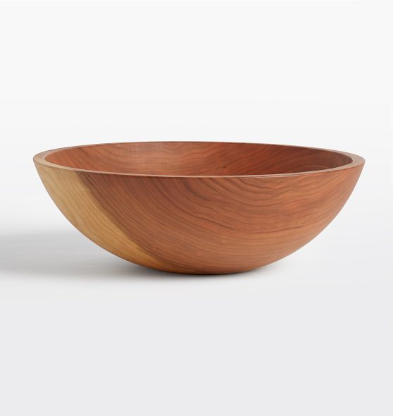 15" Wood Serving Bowl