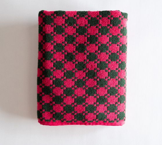 Birdseye Print Towel