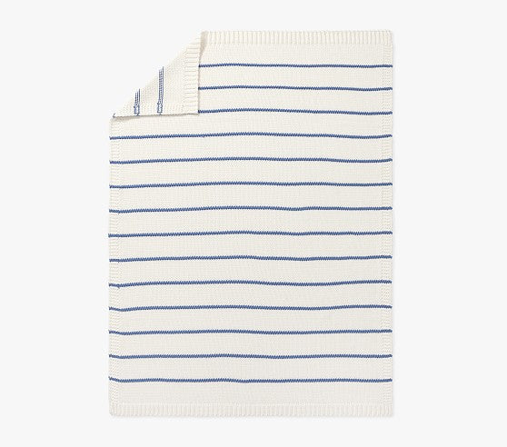 Breton Stripe Baby Blanket