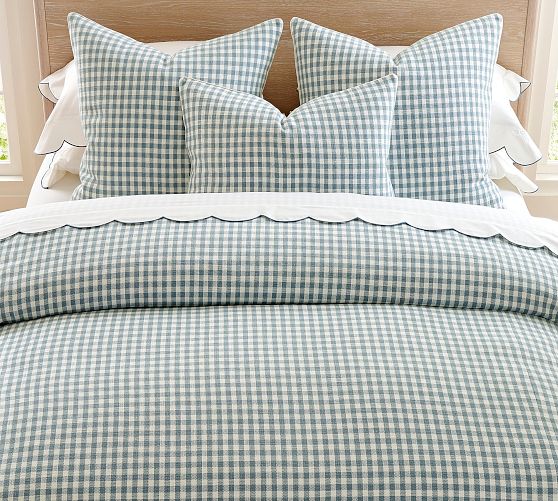 Blaine Check Duvet Cover