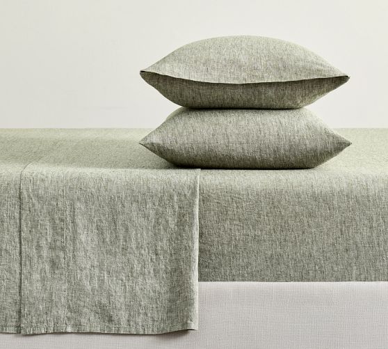 Belgian Flax Linen Classic Sheet Set, Queen