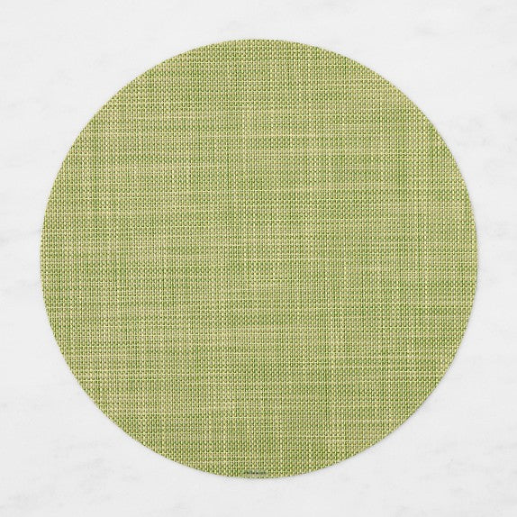 Chilewich Mini Basketweave Round Placemats