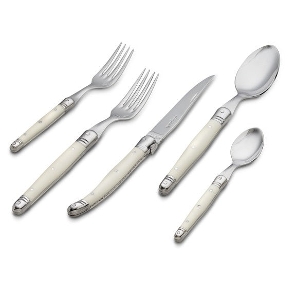 20 Piece Jean Dubost Laguiole High Gauge Flatware Sets