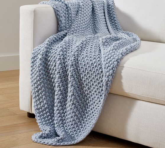 Bayside Seed Stitch Throw