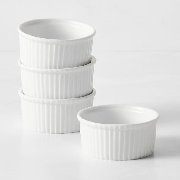 Apilco Porcelain Ramekins, Set of 4