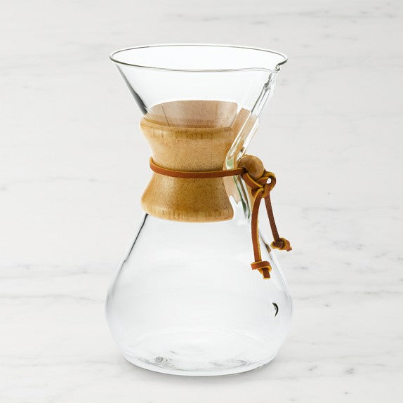 Chemex® Pour-Over Glass Coffee Maker with Wood Collar