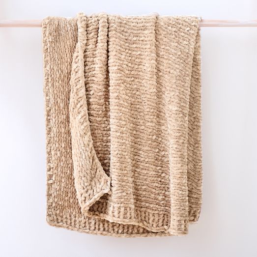 Chunky Luxury Chenille Throw