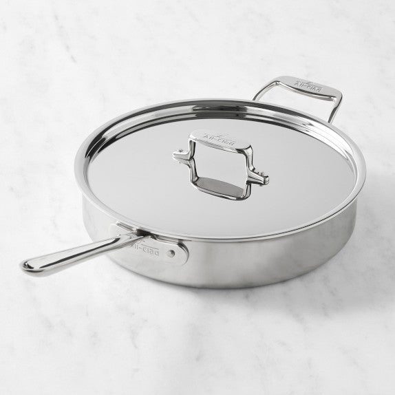 All-Clad D5® Stainless-Steel Sauté Pan 5 Qt