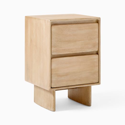 Anton Solid Wood Closed Nightstand (16"–36")