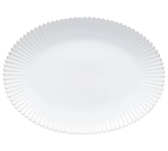 16" Costa Nova Pearl Stoneware Oval Serving Platters
