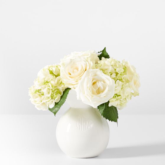 Ceramic Ruffle Vase