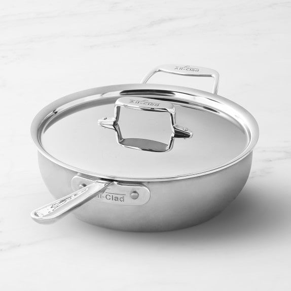 All-Clad D5® Stainless-Steel Essential Pan 4-Qt.