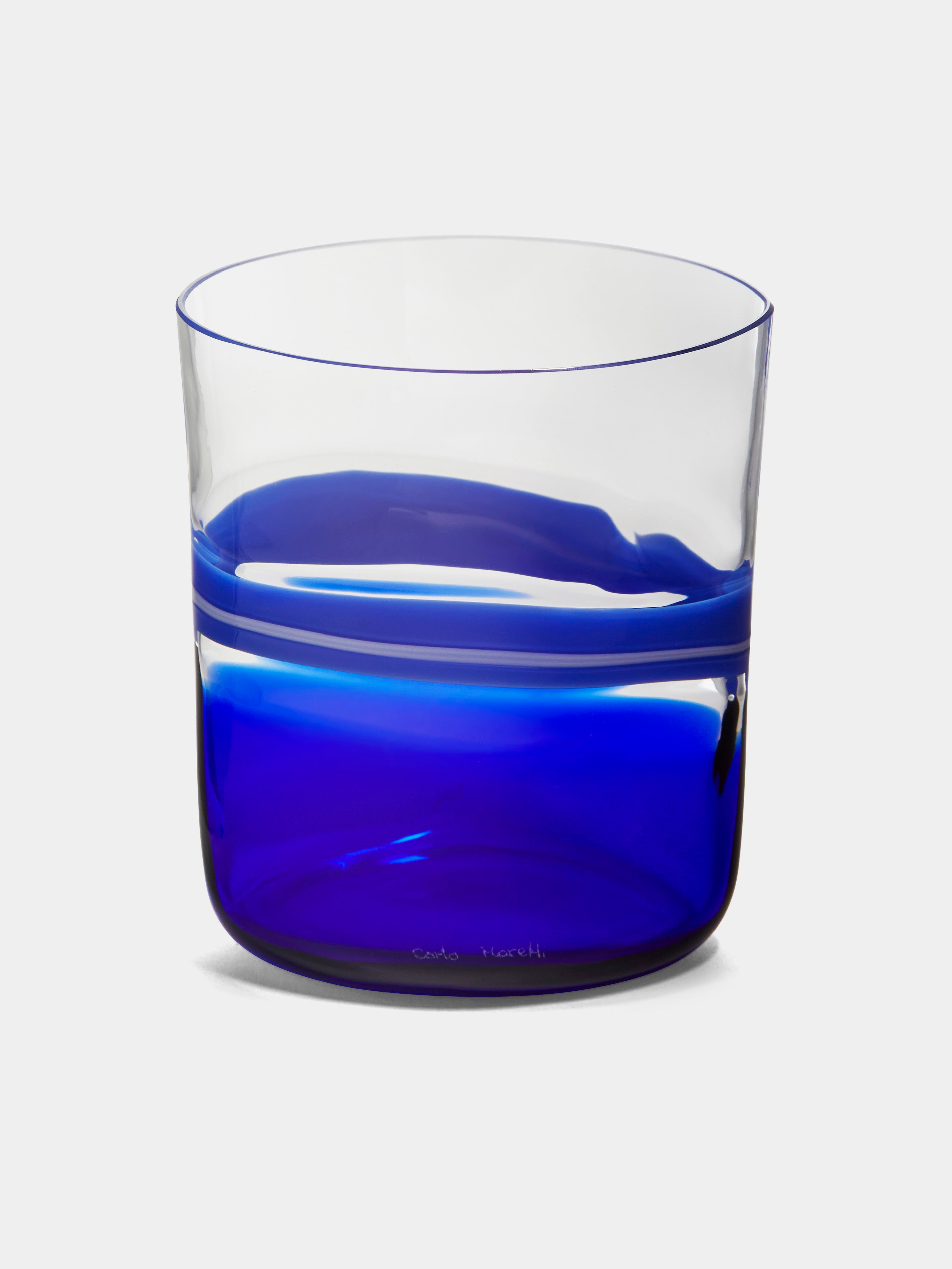 Carlo Moretti Bora Hand-Blown Murano Glass Tumbler