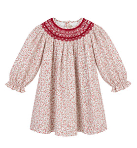 Ines Dress in Pink Floral