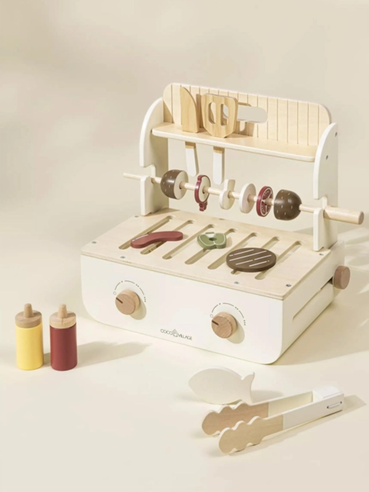BBQ Wooden Playset