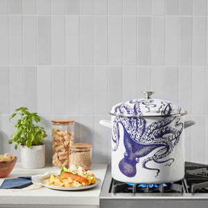 Caskata® Lucy 16 Qt. Enamel on Steel Stockpot