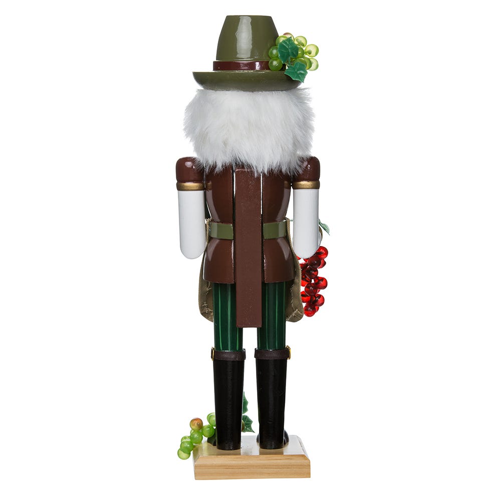 Wooden Wine Grower Nutcracker