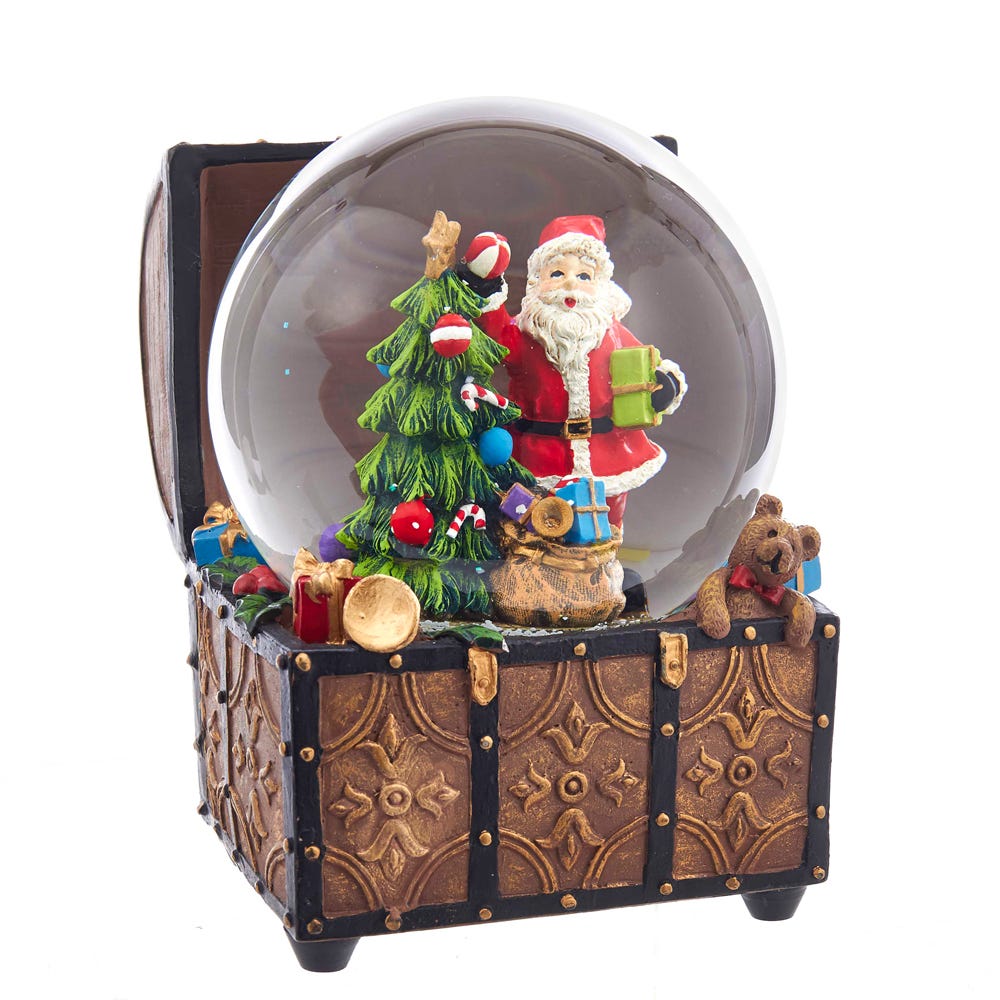 Santa Musical Water Globe