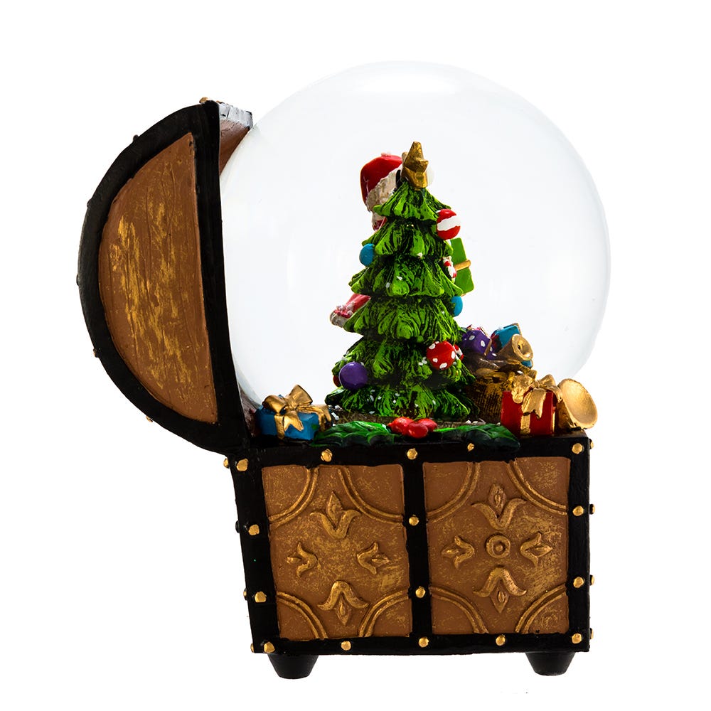 Santa Musical Water Globe