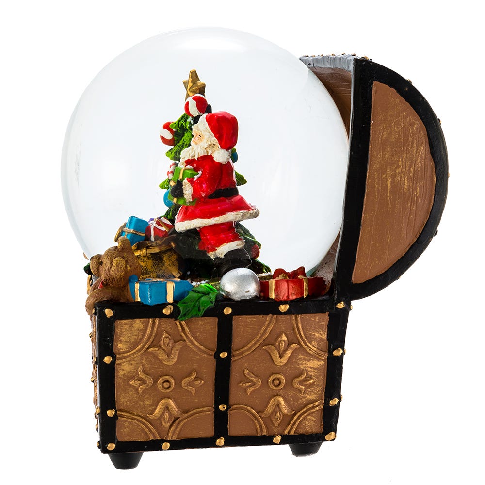 Santa Musical Water Globe