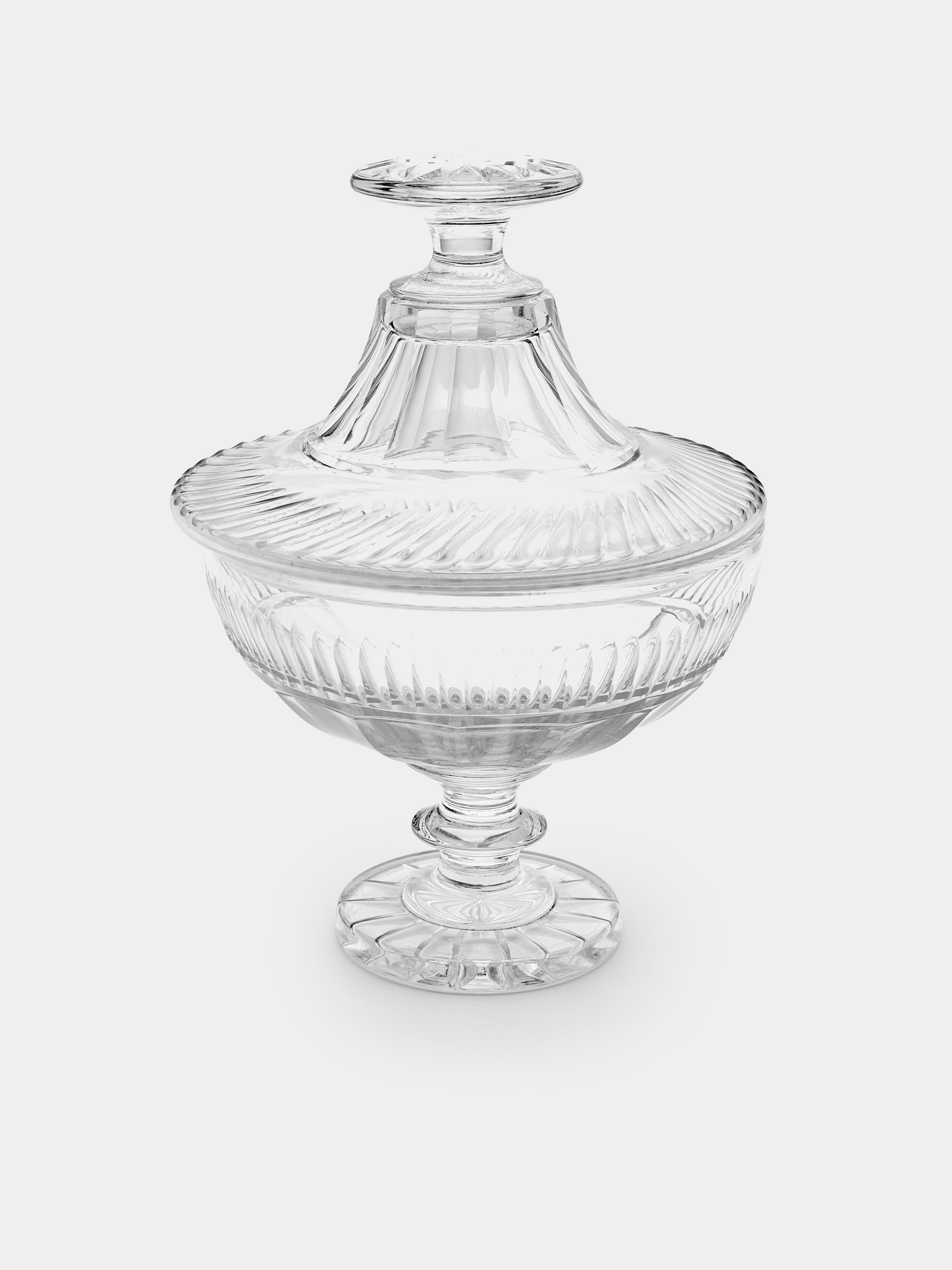19th-Century Saint Louis Crystal Candy Dish