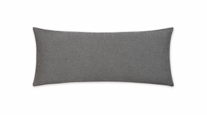 Front view of Jackson Pillow Cover showcasing vivid black-and-white check pattern on a white background