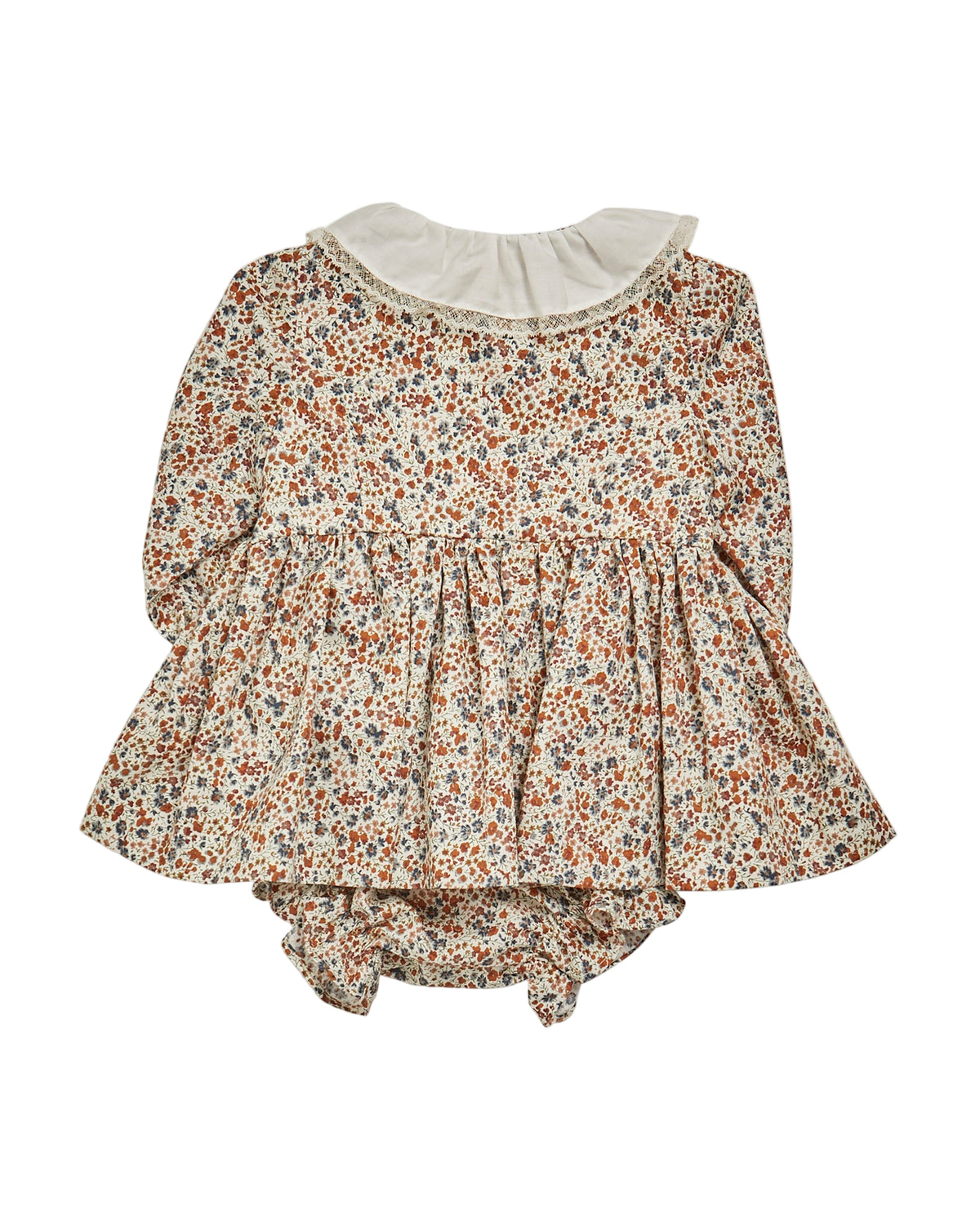 Jane Set in Brown/Blue Liberty