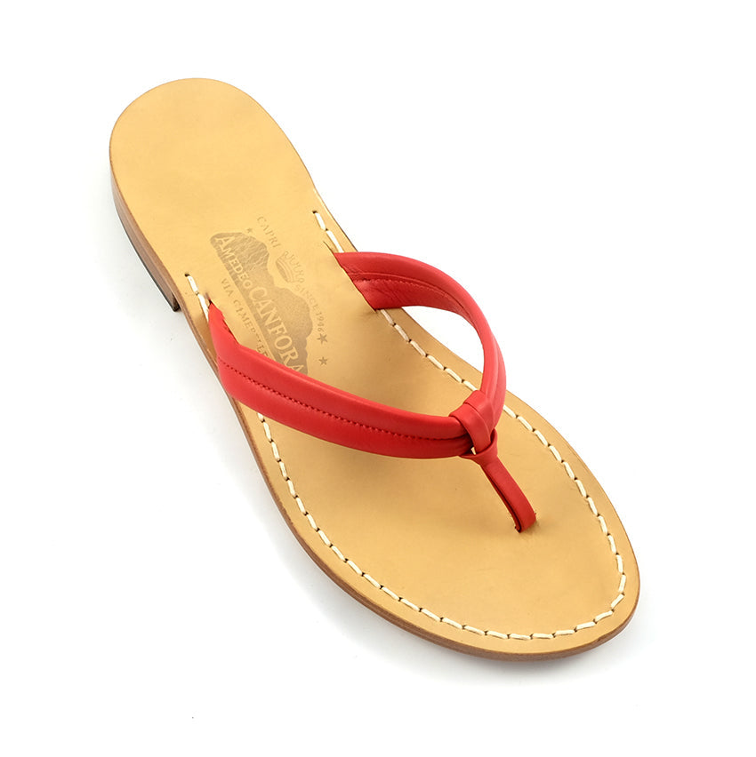 Janet Leather Thong Sandal