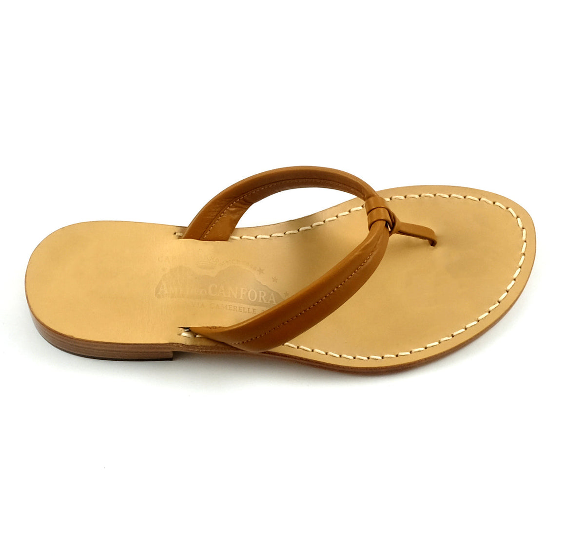 Janet Leather Thong Sandal