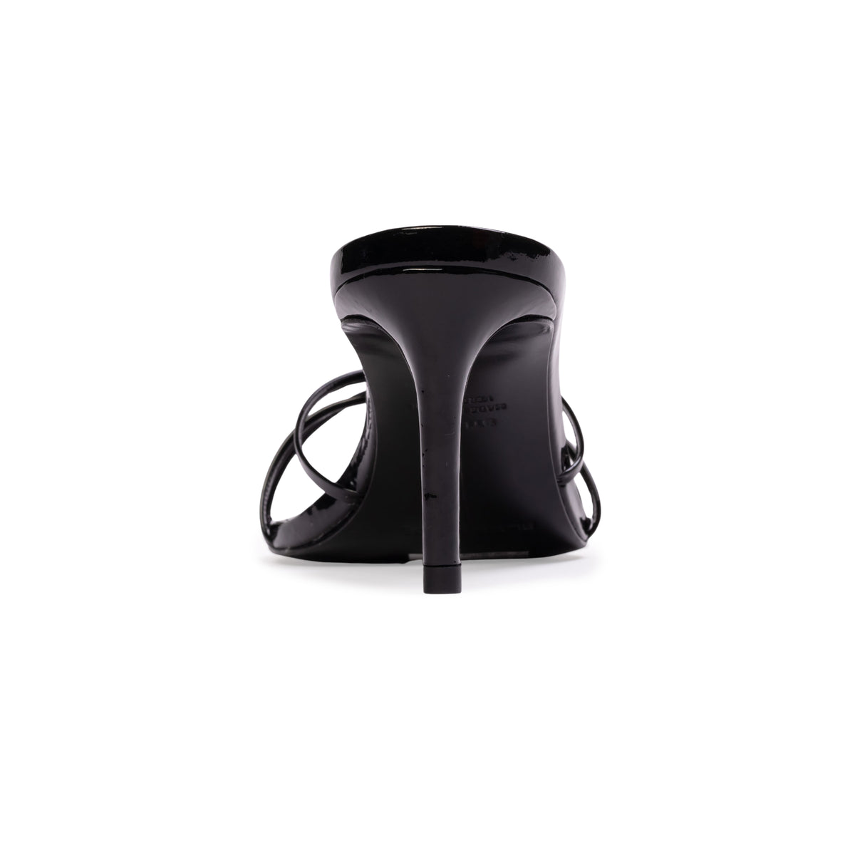 Jaya 70 Mule in Black Patent Leather