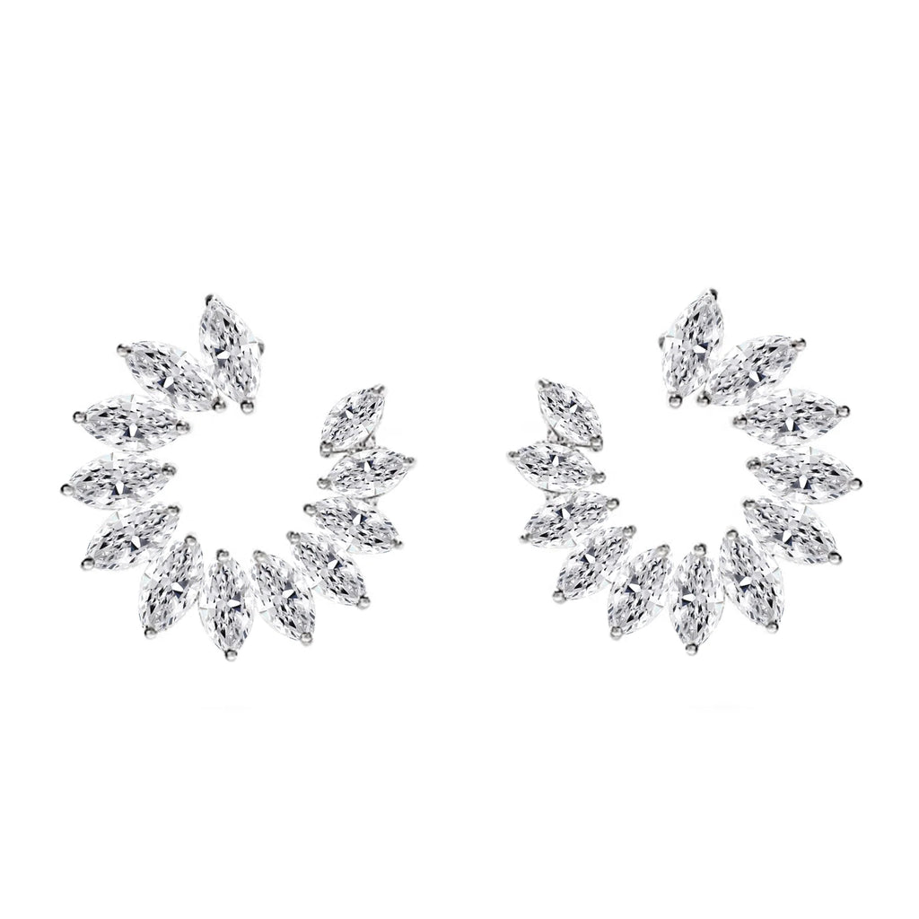 Jewels of Desire Narcissa Crescent Earrings - Jewelry - RUCHI New York