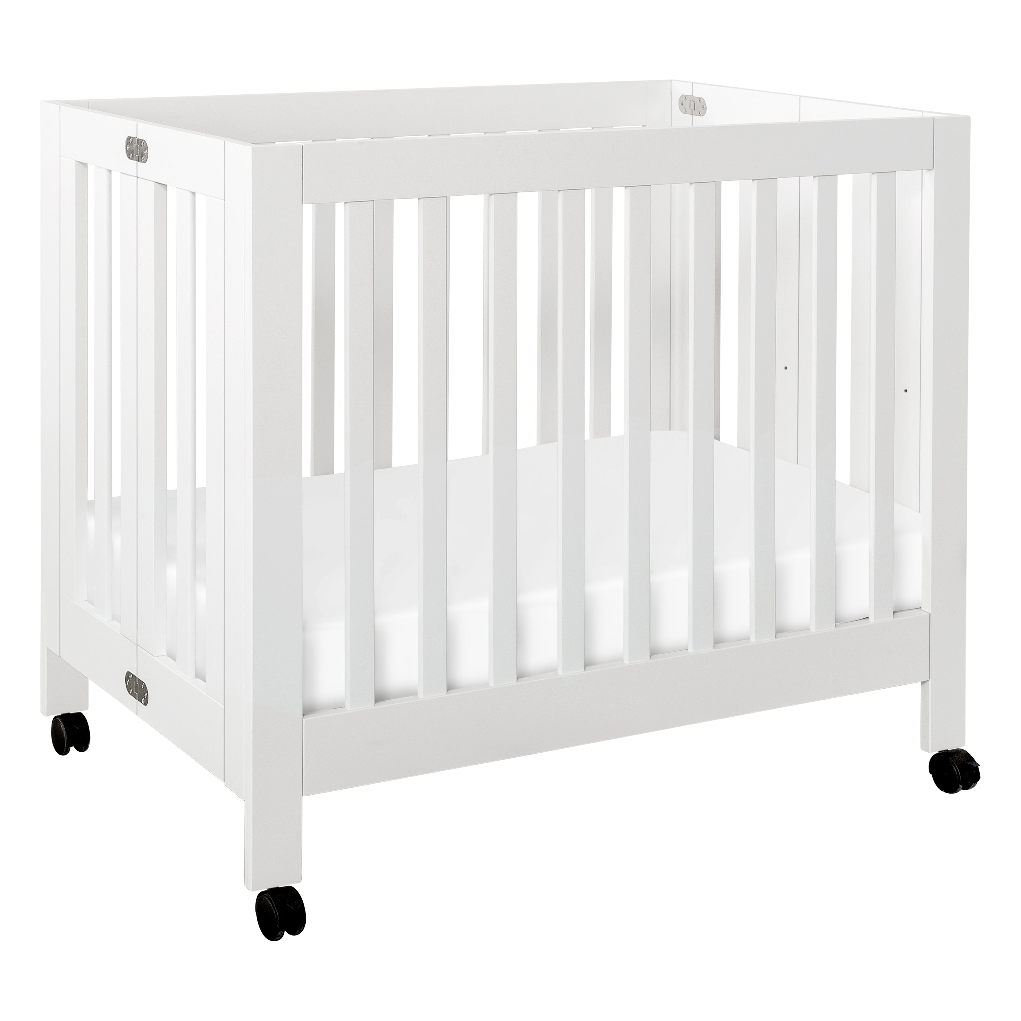 Origami Mini Crib in White