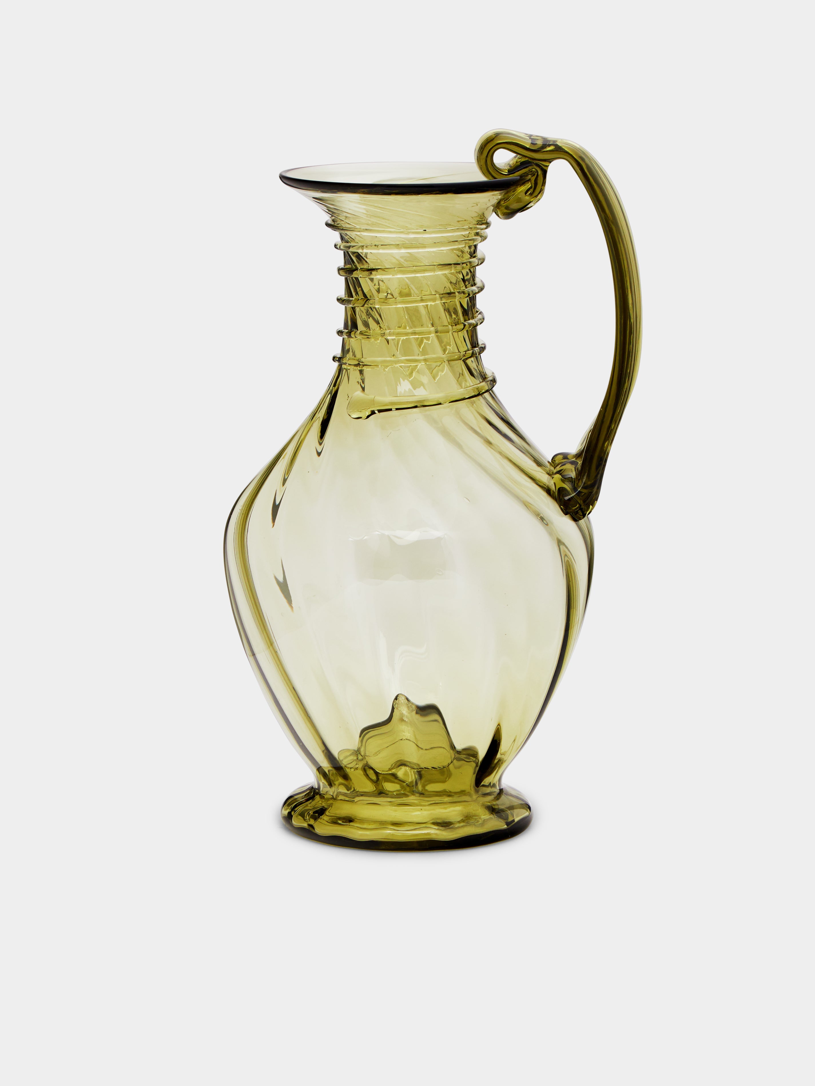 Bollenglass Hand-Blown Glass Jug