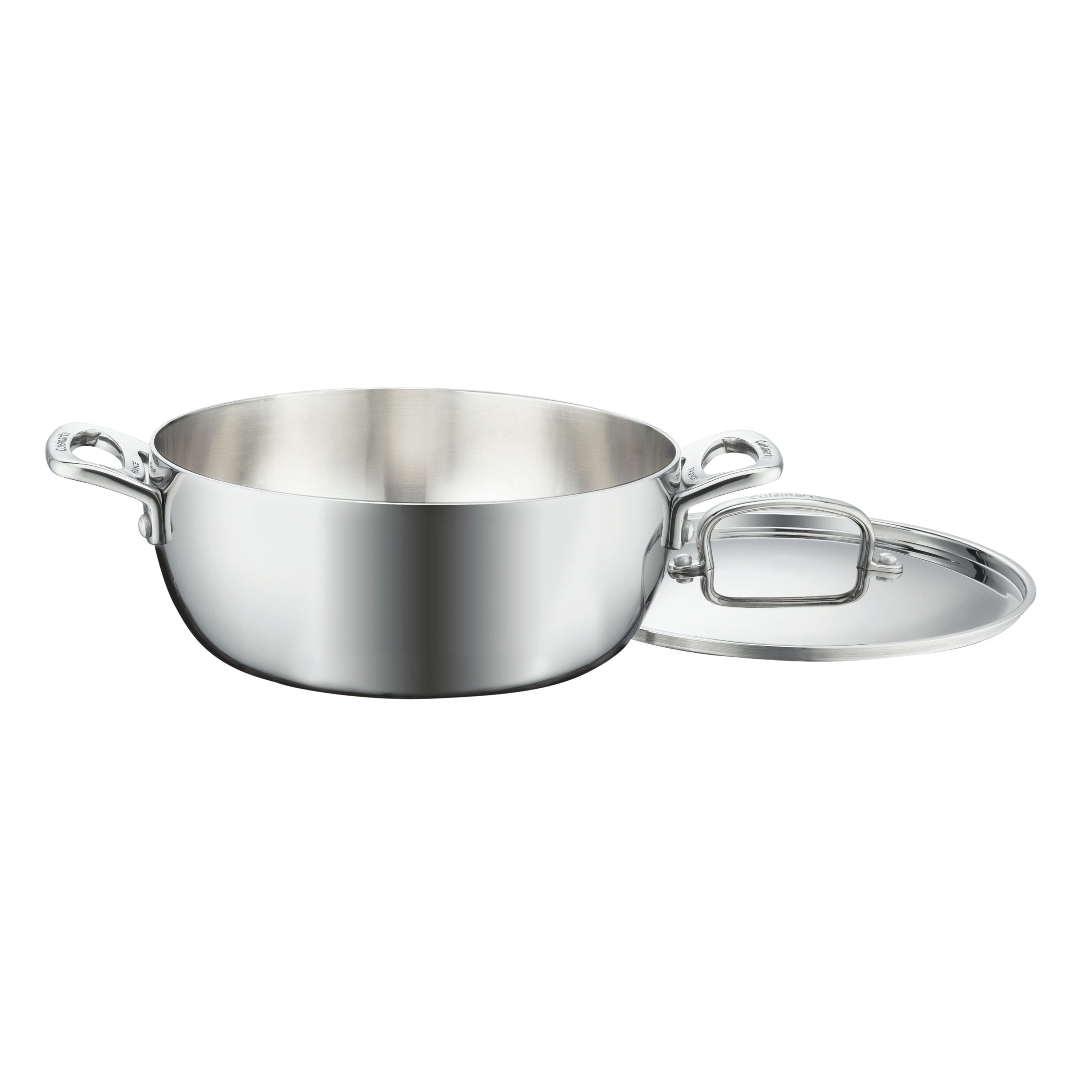 4.5 Quart Dutch Oven with Cover in Stainless Steel