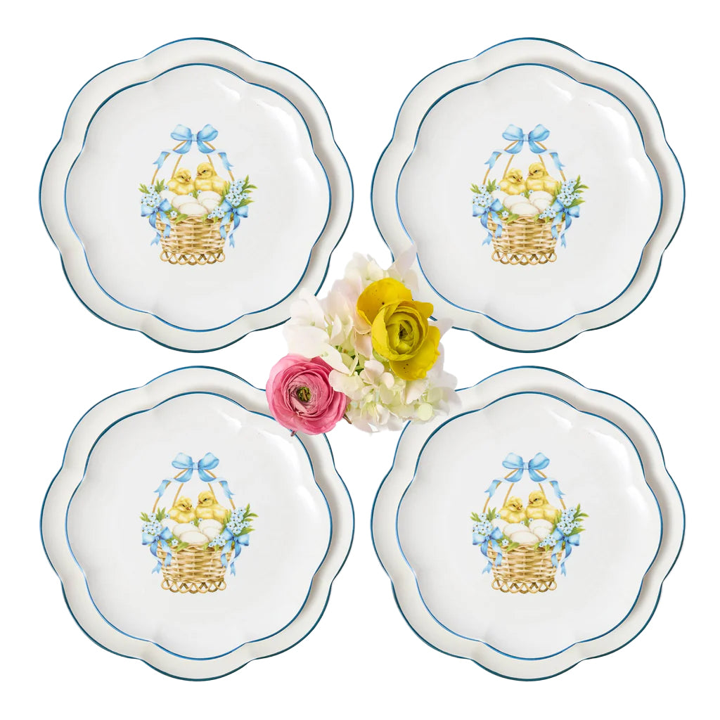 Joy of Easter Dinner & Starter Plates, Set of 8