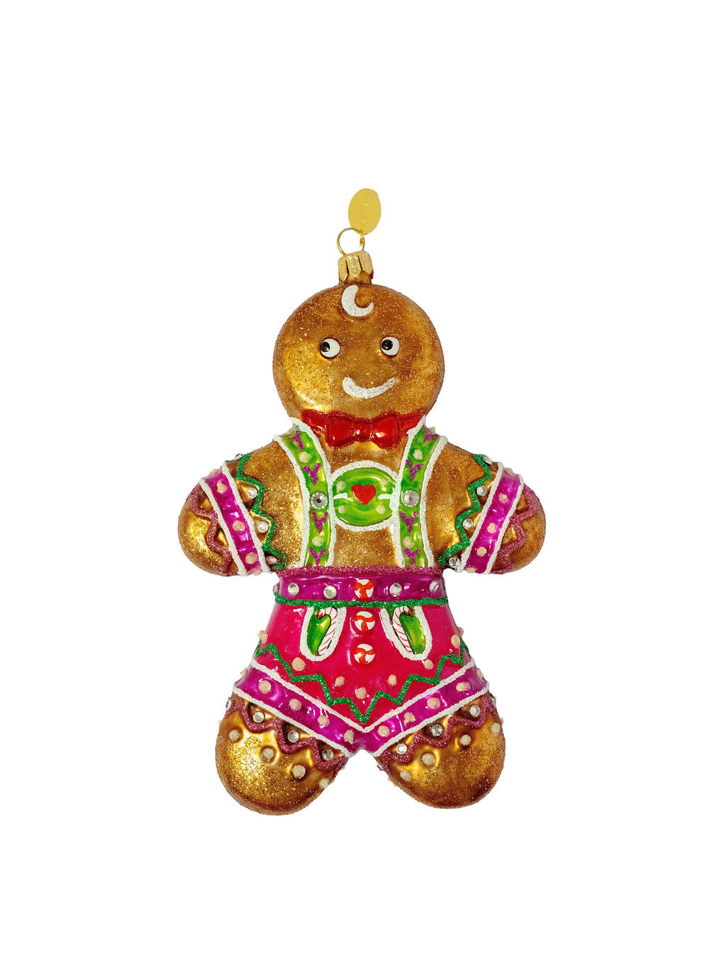 Gingerbread Pink Man Ornament