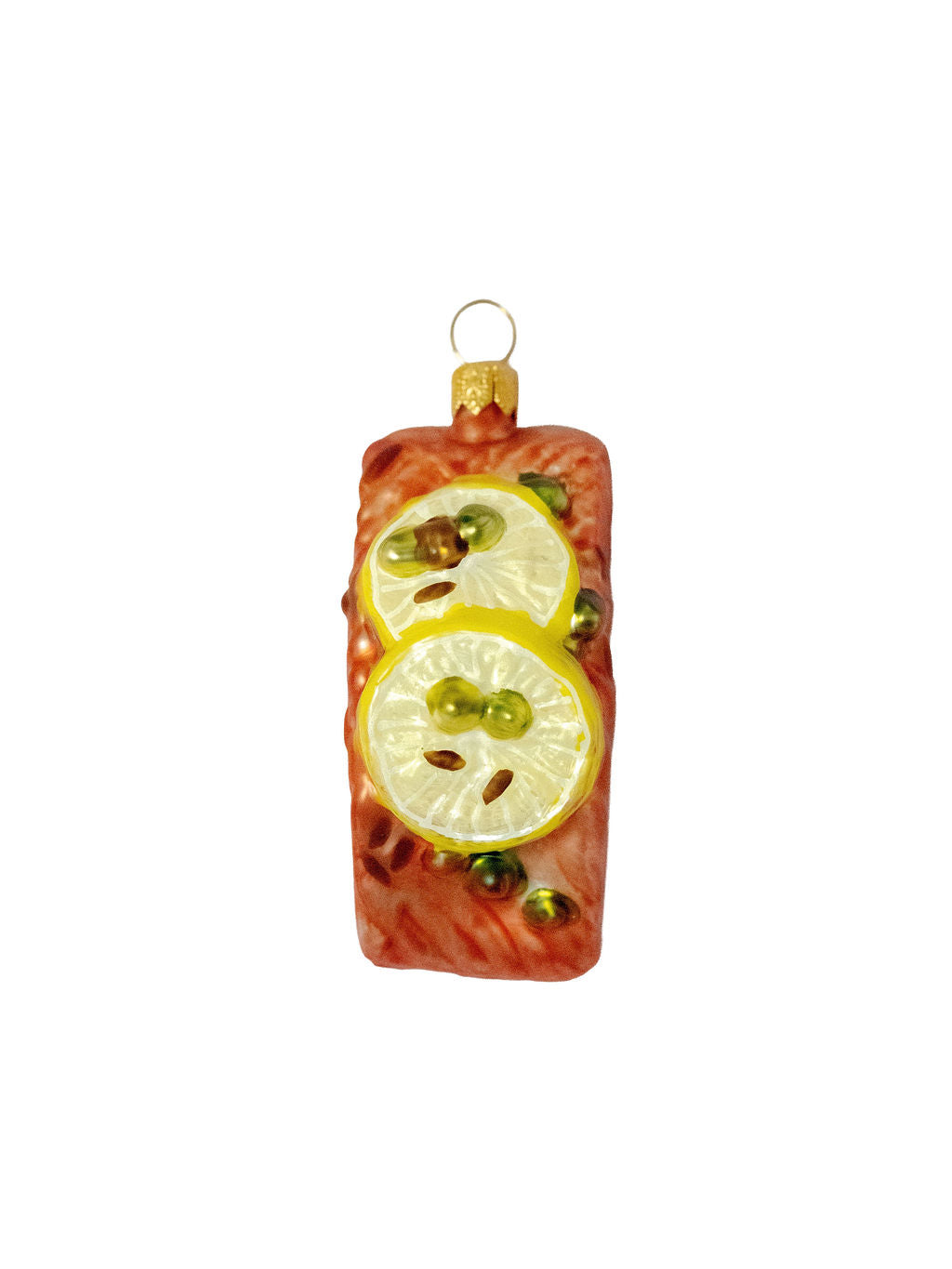 Salmon with Lemon & Capers Ornament