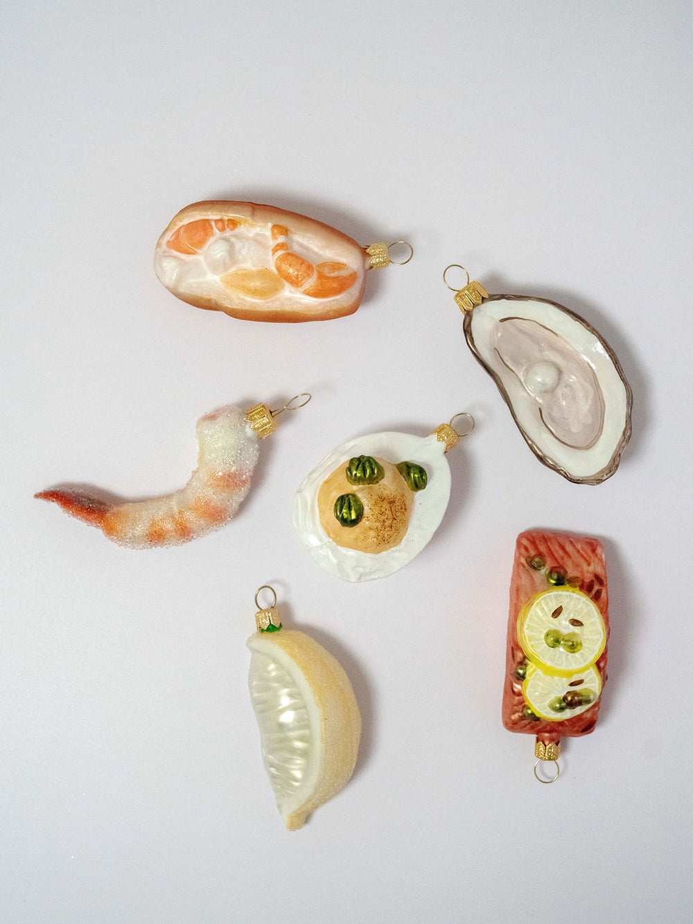 Deviled Egg With Capers Ornament