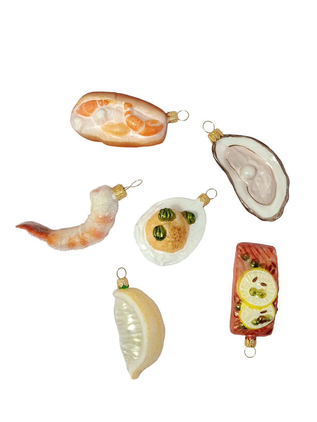 Shrimp Iced Ornament