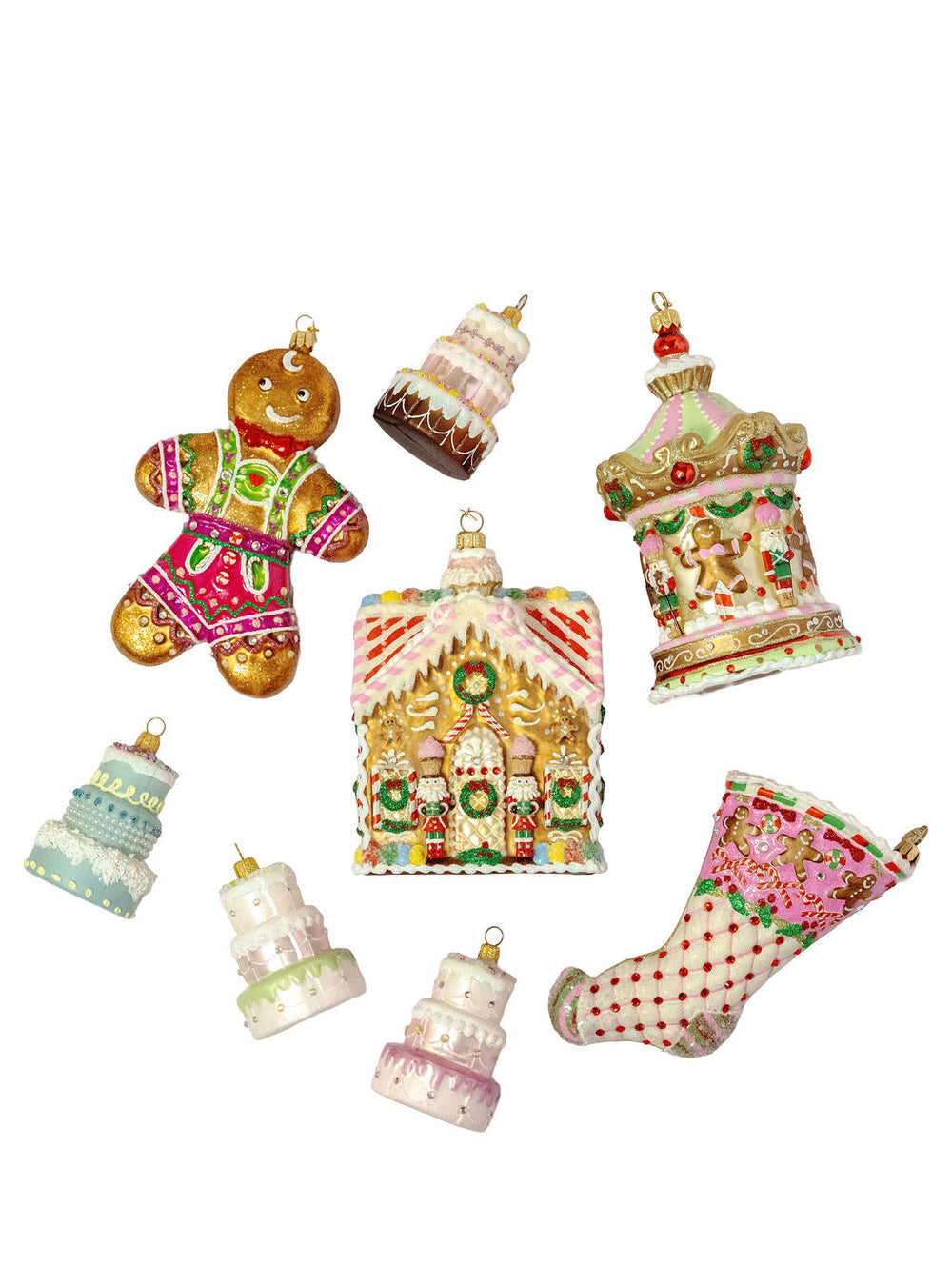 Gingerbread Pink Man Ornament