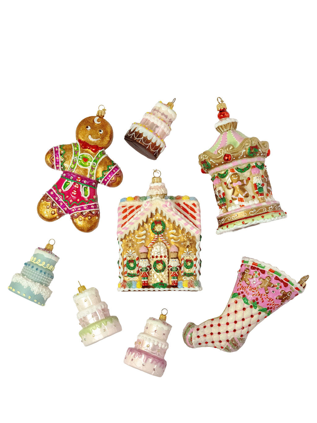 Gingerbread Pink Man Ornament