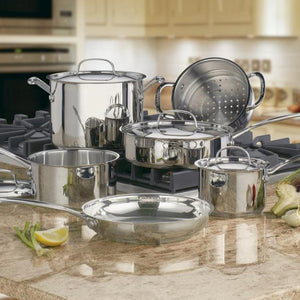 Chef's Classic® Stainless 10-Piece Set in Stainless Steel