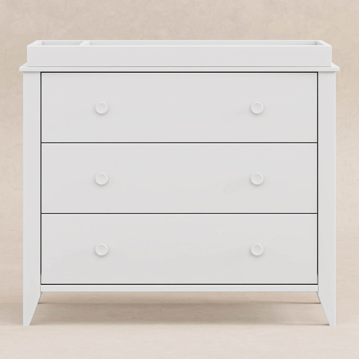Sprout 3-Drawer Changer Dresser with Removable Changing Tray in White