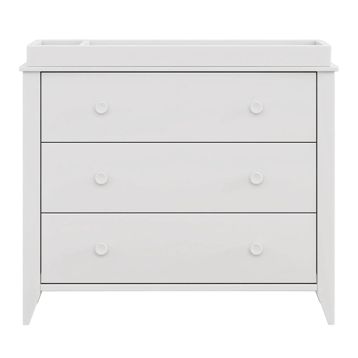 Sprout 3-Drawer Compact Changer Dresser with Removable Changing Tray (42") in White