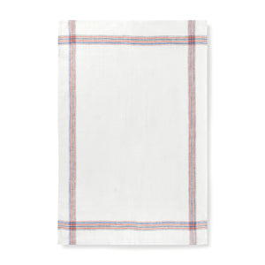 Tea Towels Bundle of 3 French Red & Blue