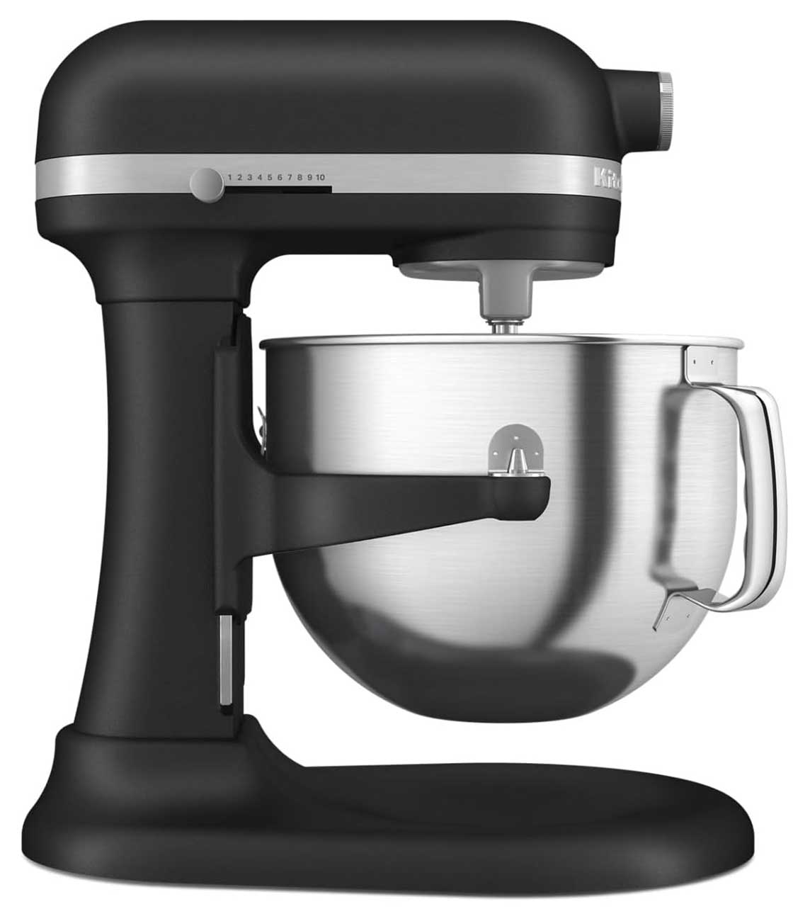 7 Qt. Bowl-Lift Stand Mixer in Cast Iron Black Finish