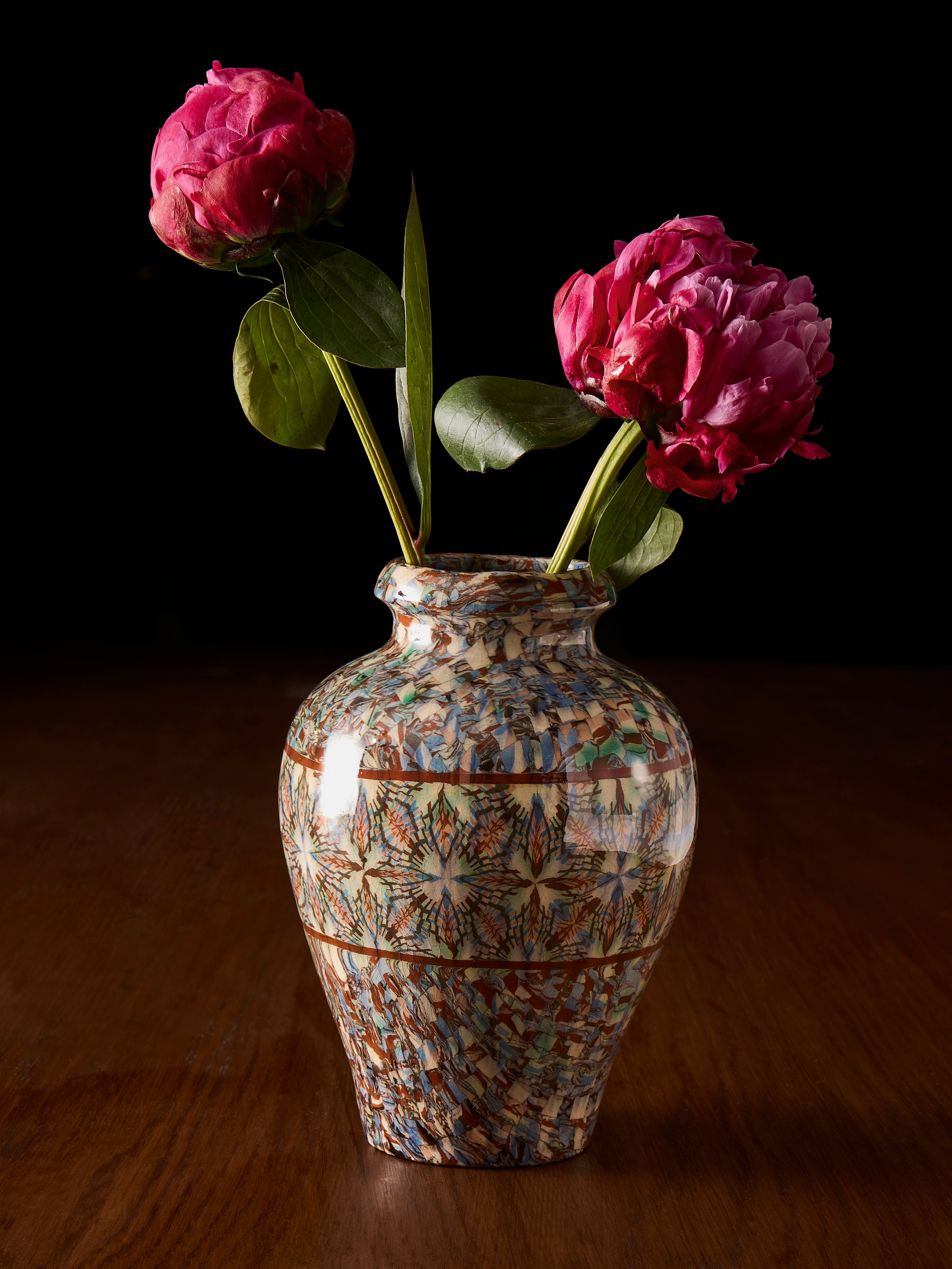 1940s Jean Gerbino Ceramic Small Vase