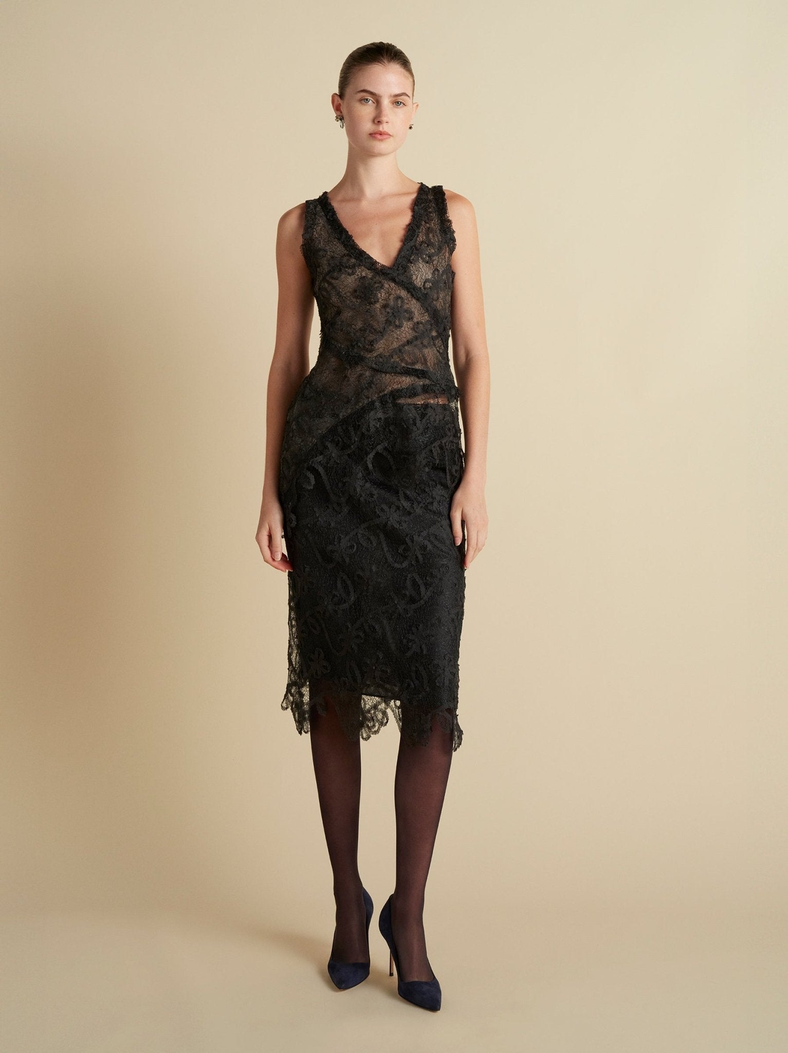 Lace Patchwork Top - Marina Moscone | Over The Moon