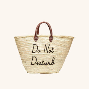 Large straw beach tote with short handles - customized straw beach tote bag